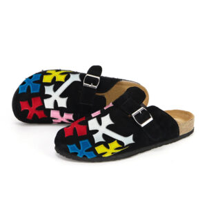 9463 Birken Slippers patch embroidery