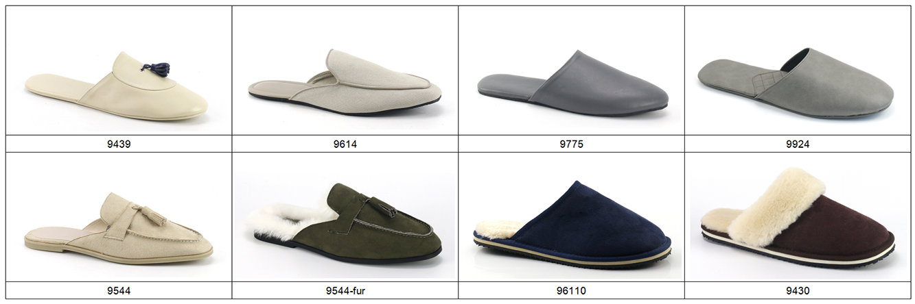 Different Leather Slippers