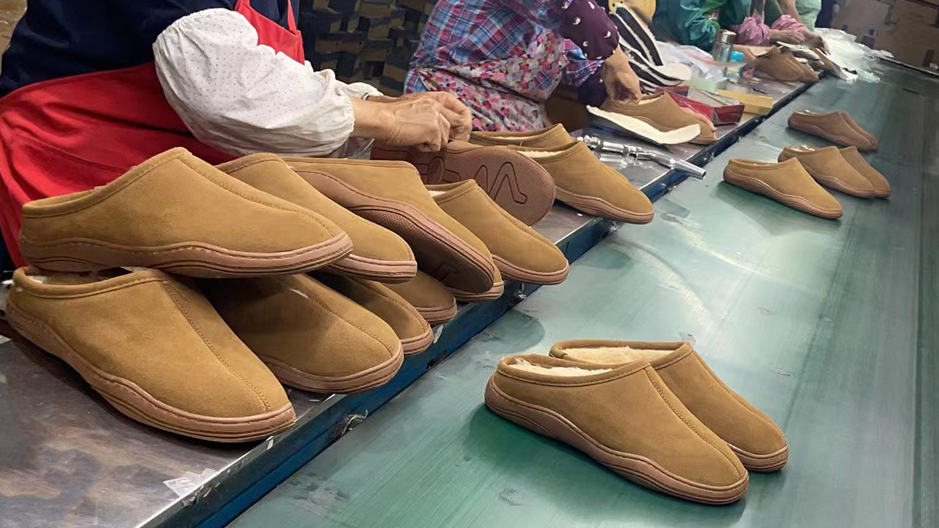 wool slippers collaboration