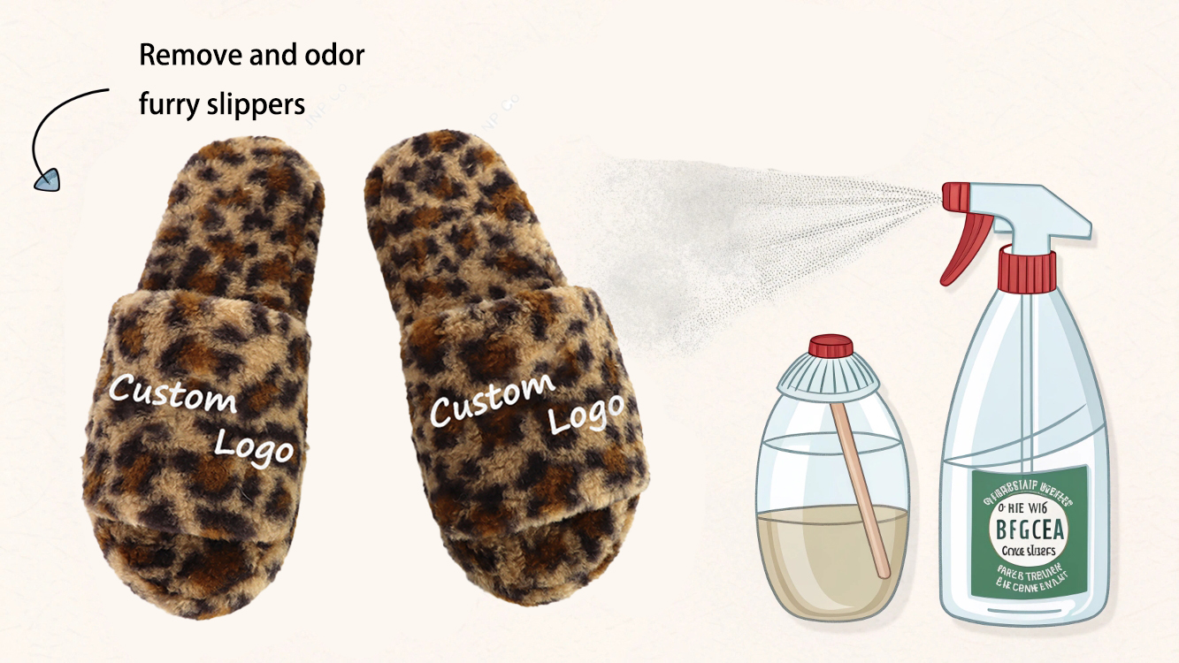 fuzzy slippers cleaning