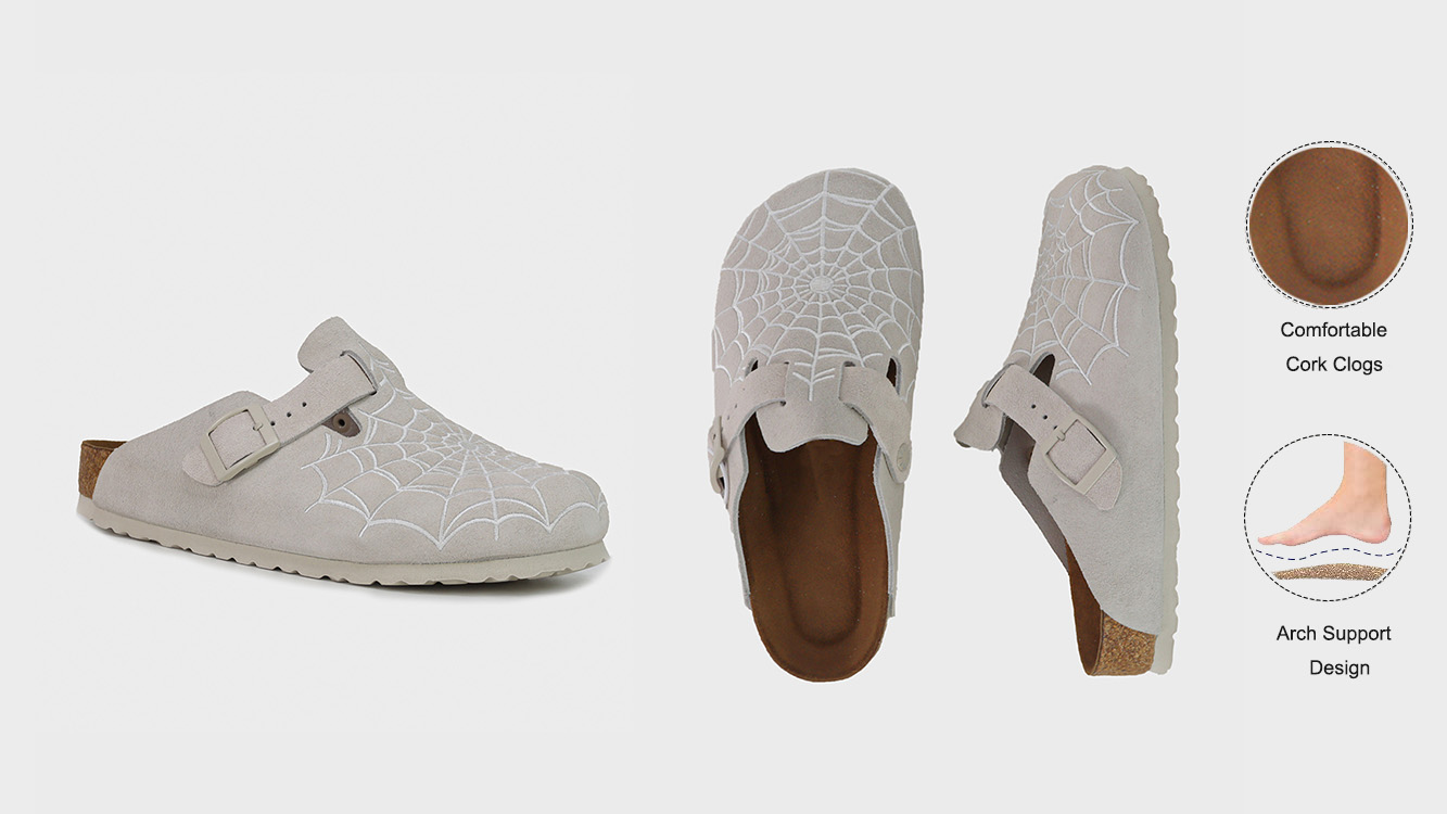 spider-web-embroidered-birken-style-clogs-arch-support