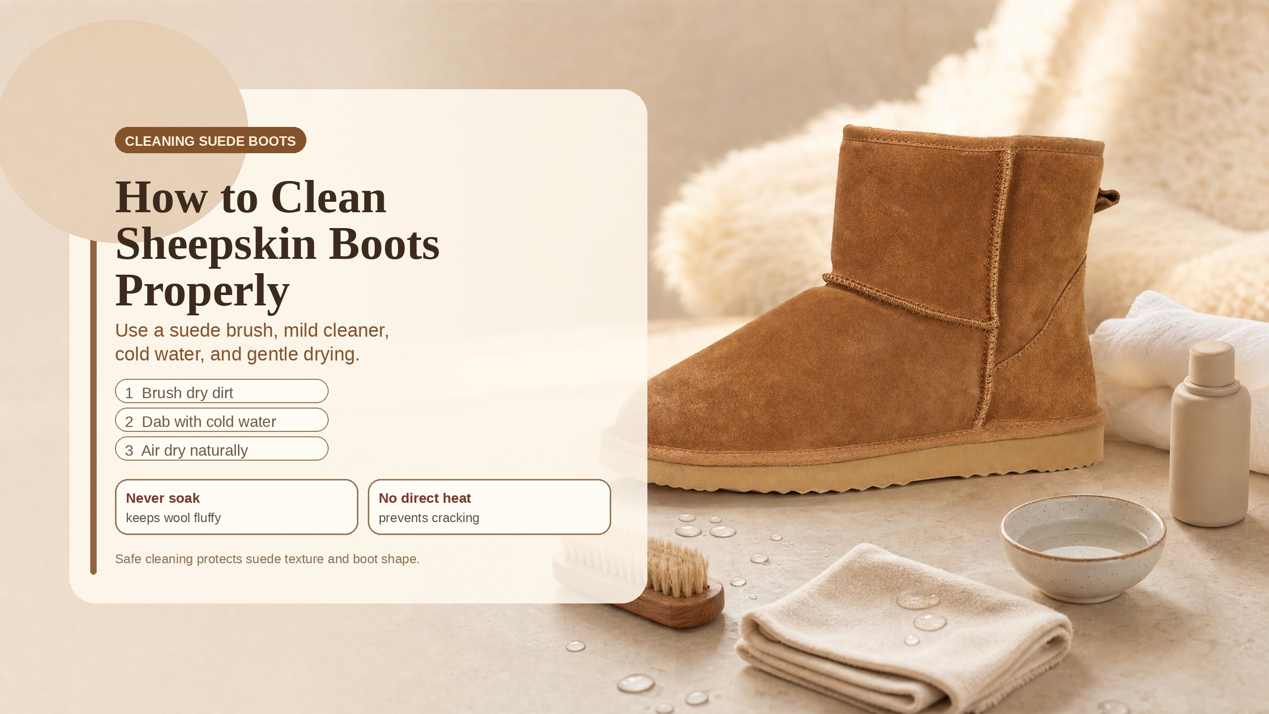 cleaning suede boots