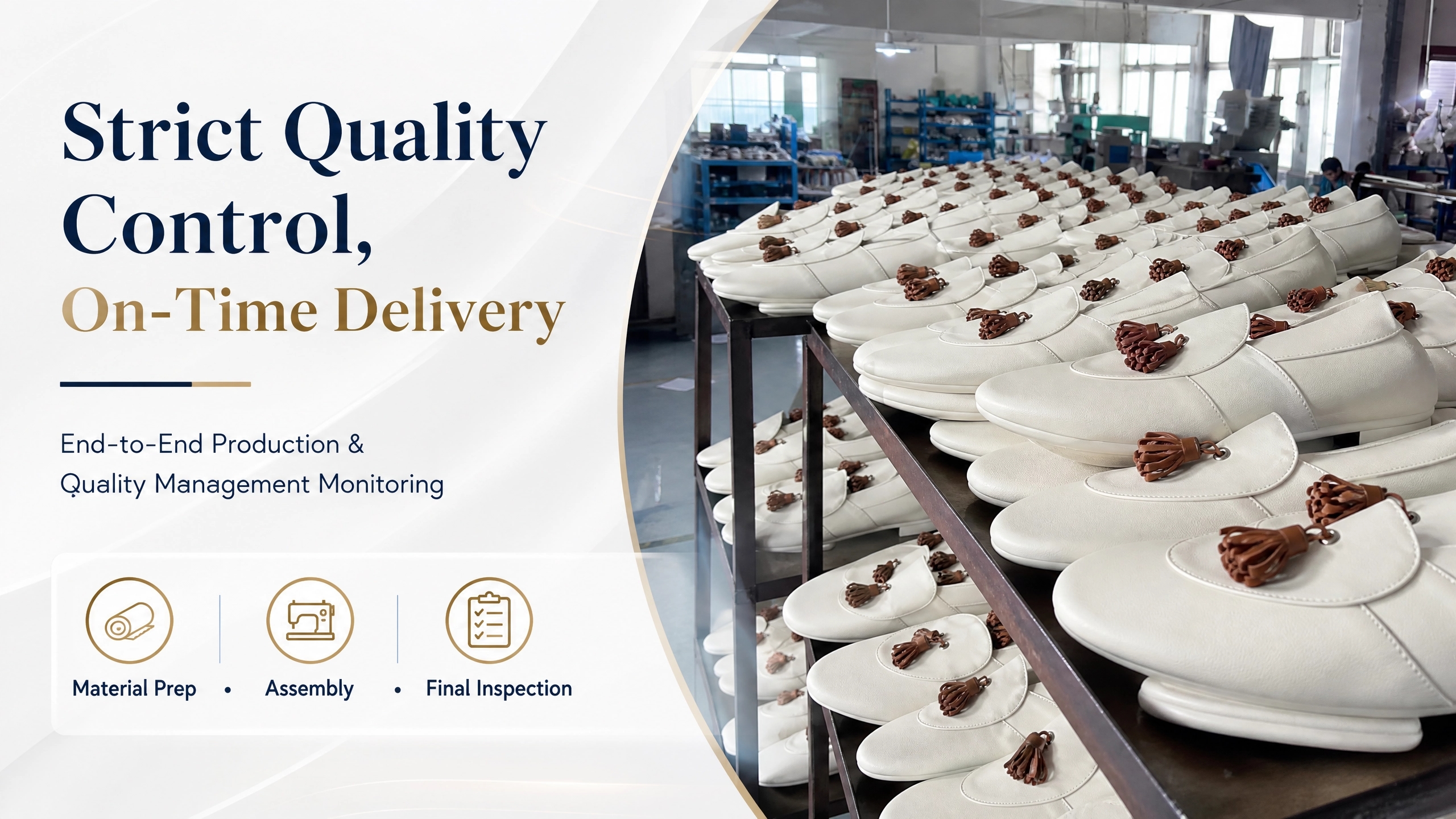 slipper factory quality inspection