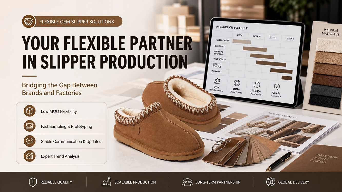 OEM slipper supplier factory customization