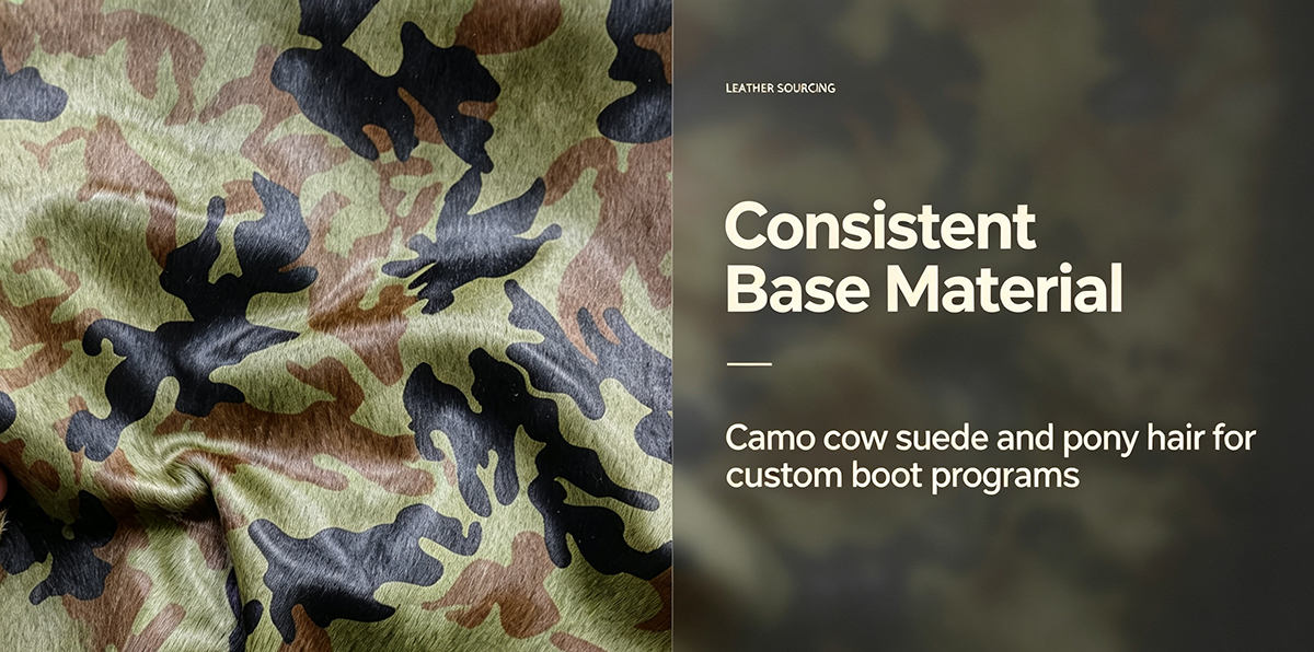 camo‑cow‑suede‑pony‑hair‑leather‑boot‑material