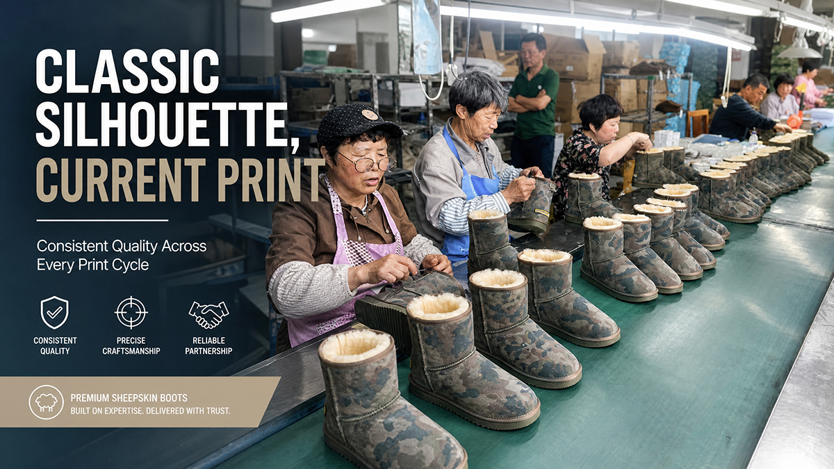 classic-camouflage-sheepskin-boots-factory-production-line-workshop