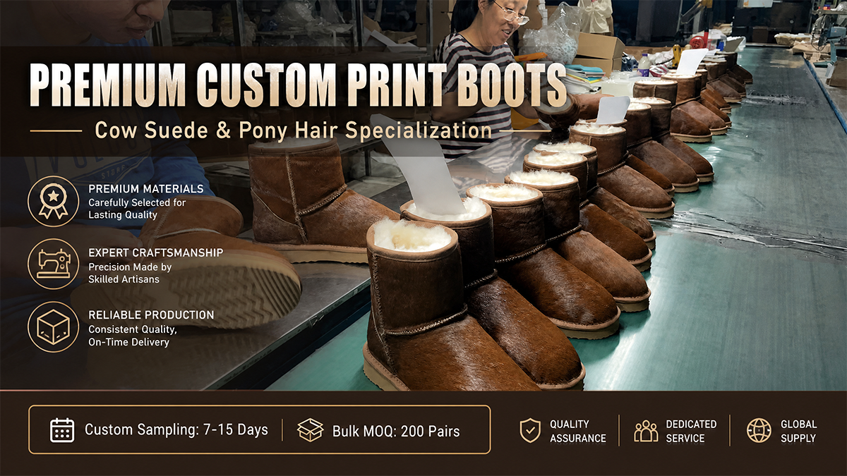 premium‑custom‑pony‑hair‑boots‑factory