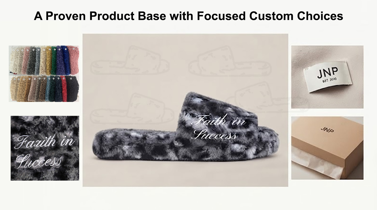 Low-MOQ-custom-footwear-planning-with-a-proven-shoe-base-material-swatches-and-brand-details